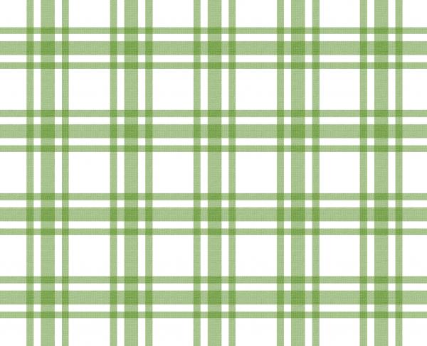 Green and white tablecloth pattern