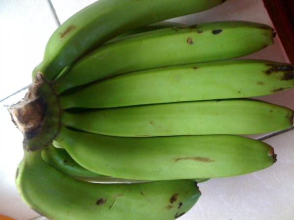 green bananas