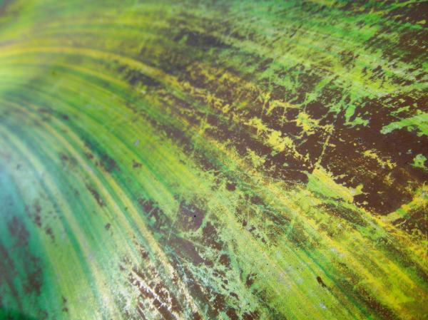 Green Curved Lines Background