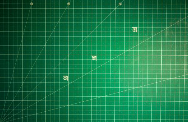Green Cutting mat background