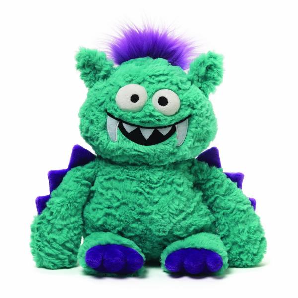 Green fluffy toy