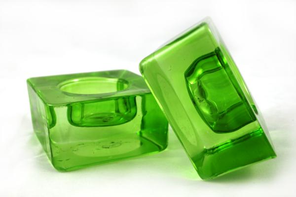 Green glass