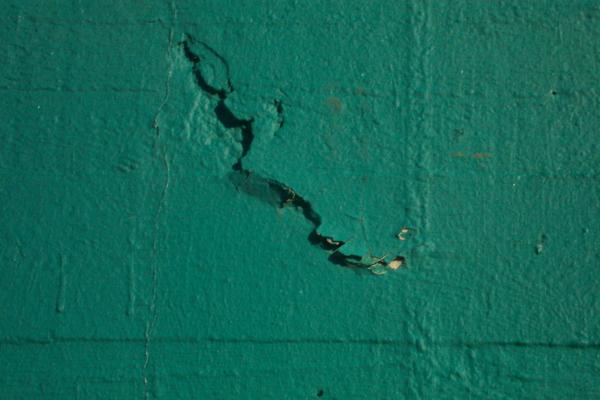 Green Metal Wall