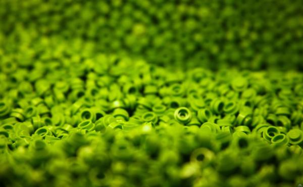 Green plastic material