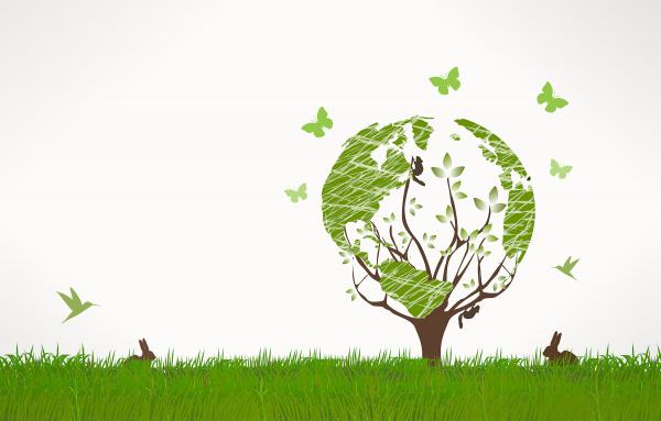 Green World Concept - Background