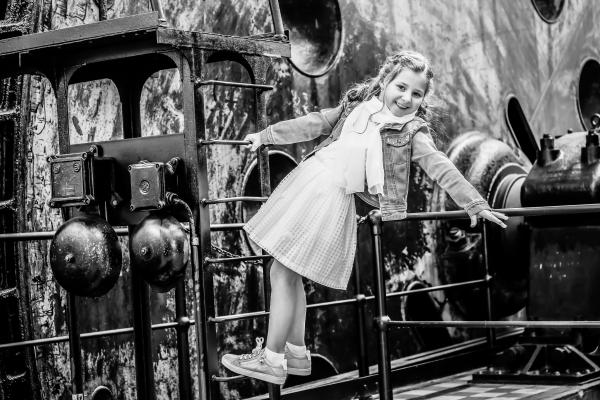 Greyscale Photography of Girl