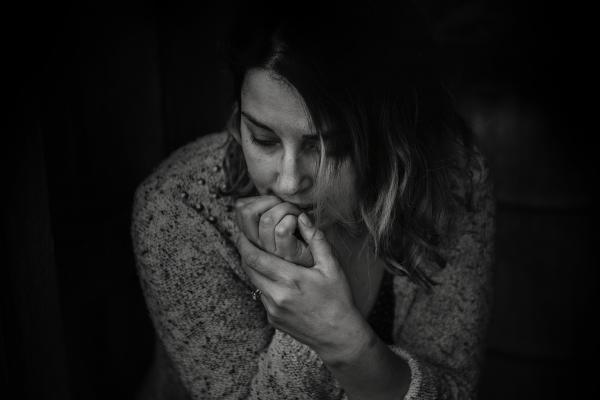 Greyscale Photography of Woman Wearing Long-sleeved Top