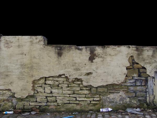 Grungy old wall urban decay