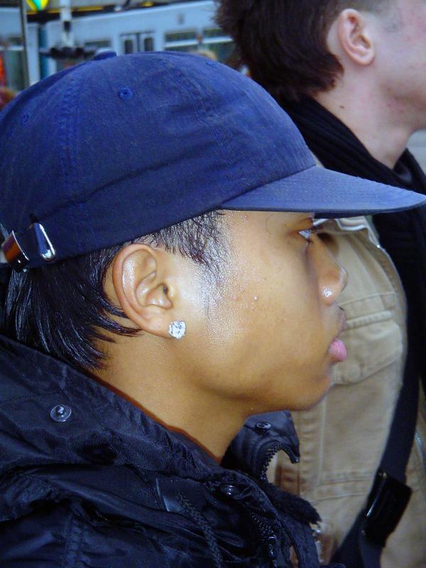 Guy with a blue hat