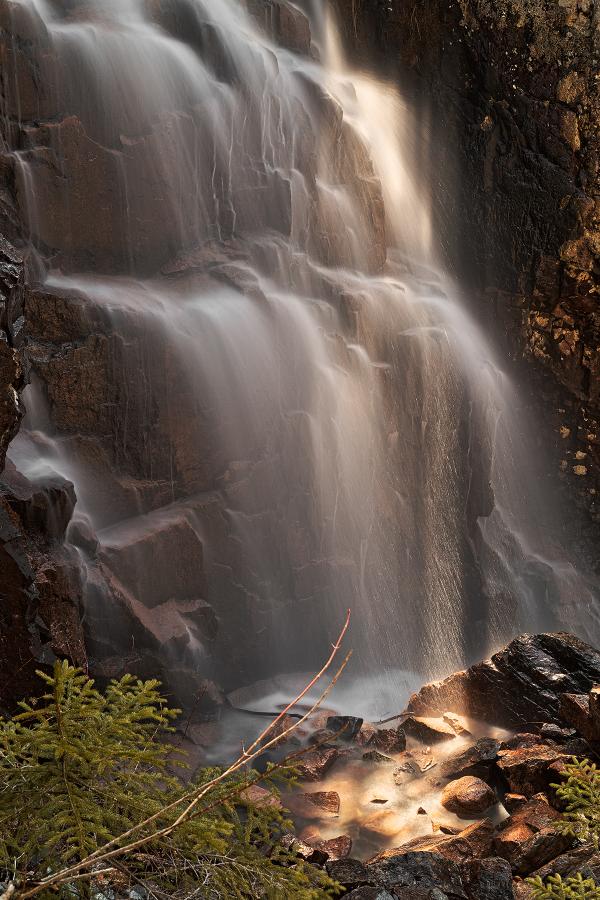Hadlock Sunbeam Falls - HDR
