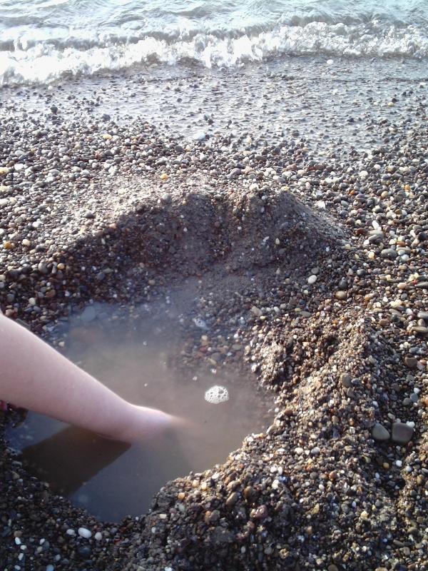 Hand in the Sand