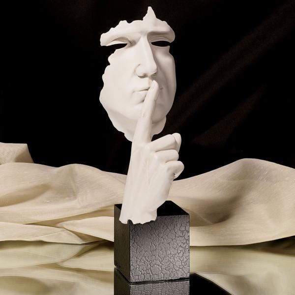 Hand on Statue