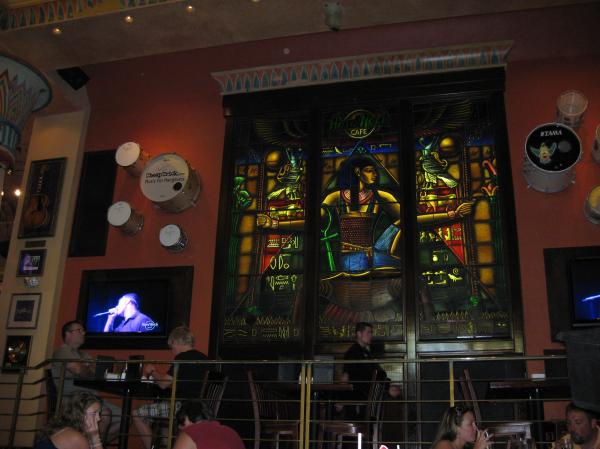 Hardrock cafe window