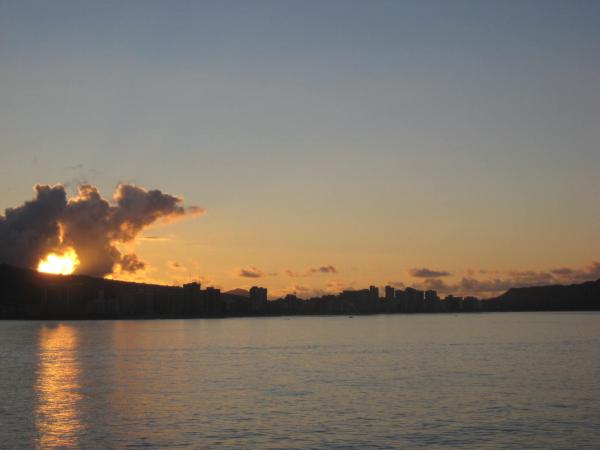 Hawaiian sunset