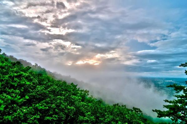 HDR Mountain Landscape