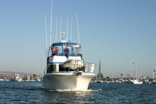 Heading out to sea