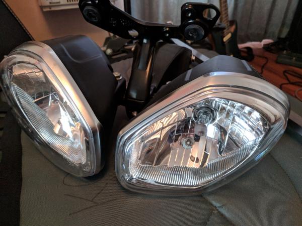 headlight distortion