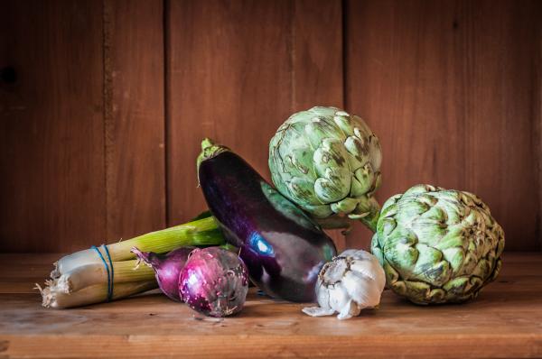 Healthy Organic Vegetables Still life