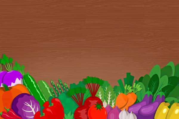 Healthy Vegetables - Eating Healthy Food - With Copyspace
