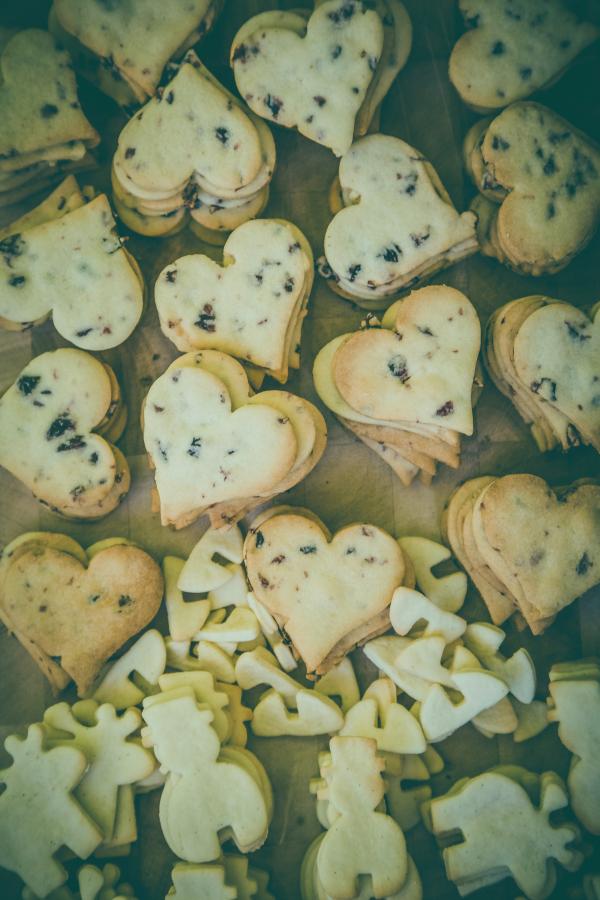 Heart Form Biscuits