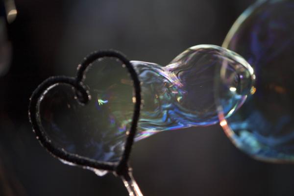 Heart Shaped Bubbles