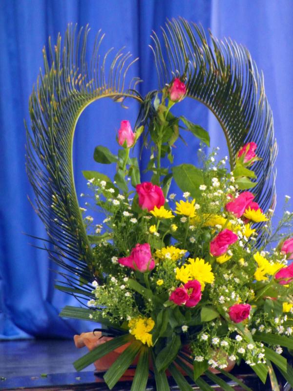 Heart Shaped Flower Wreath
