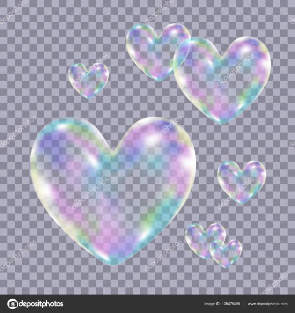 Heart Soap Bubbles