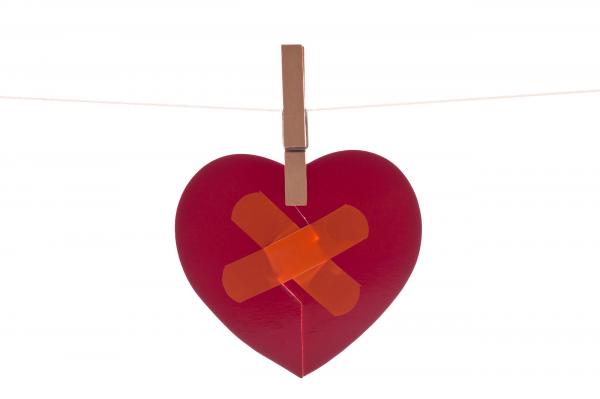 Heart with Band Aid
