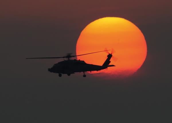 Helicopter in the Sky