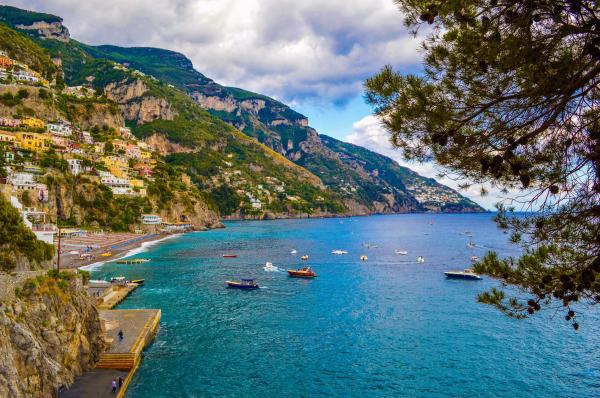 High-angle Photography of Sailing Boats