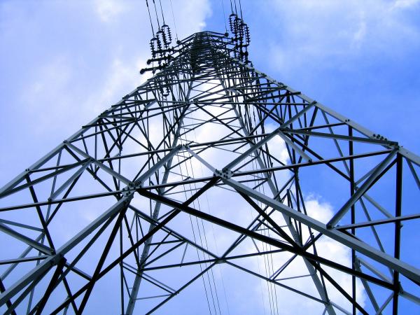 High Voltage Power Mast