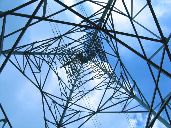 High Voltage Power Mast