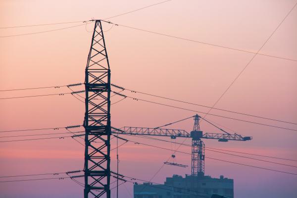High-voltage tower