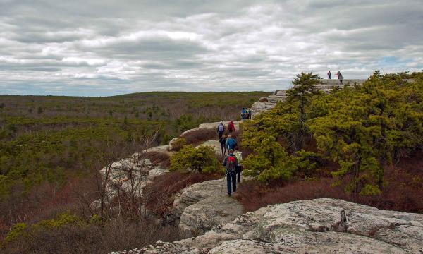 Hikes at Sam's Point