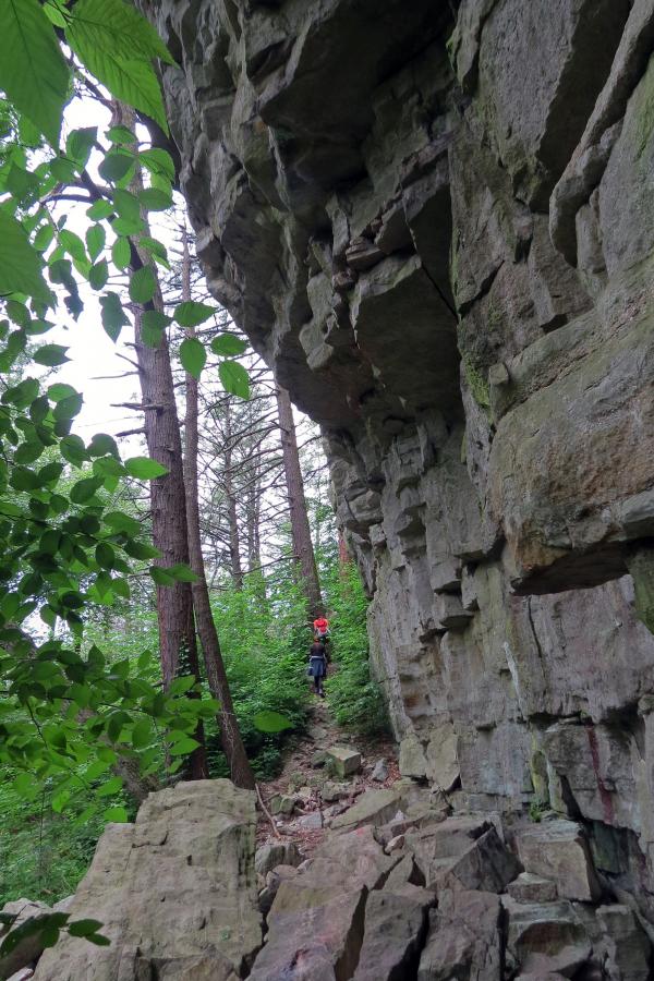 Hiking at Mohonk Preserves