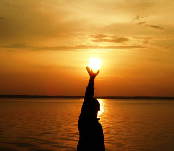 Holding the sun