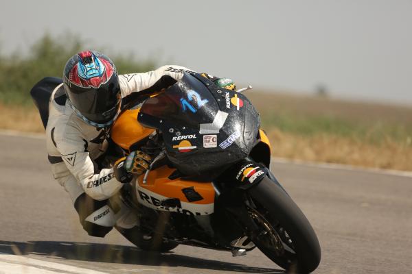 Honda CBR1000RR on turn