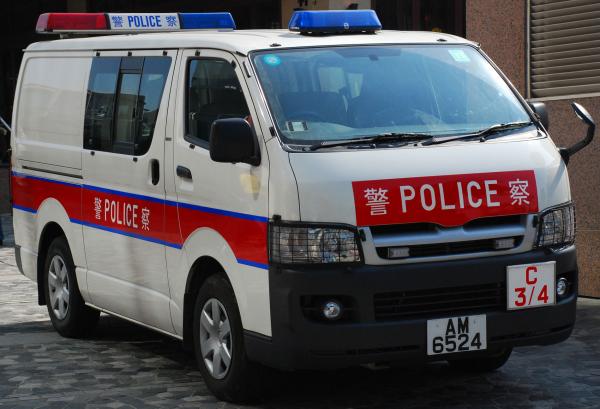 Hong Kong Police Van