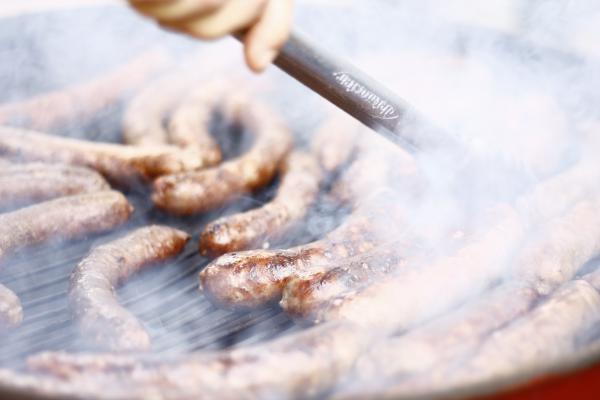 Hot Dogs on the grill