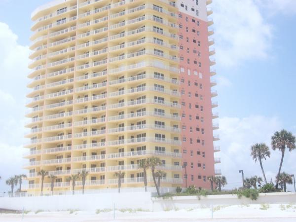 Hotel by the beach