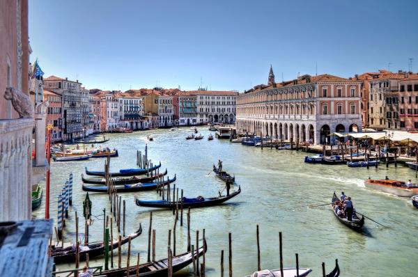 Hotel Ca' Sagredo - Grand Canal - Venice Italy Venezia - photo by gnuckx and HDR processing by Mike G. K.
