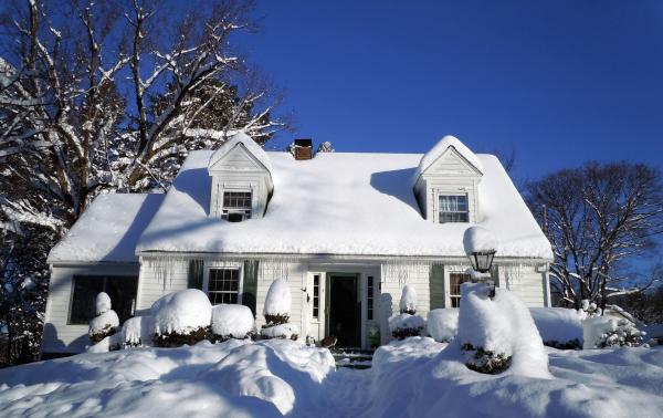 House in Winter