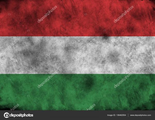 Hungary Grunge Flag