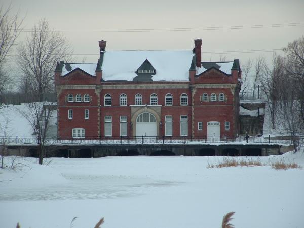 Hydro electric power house