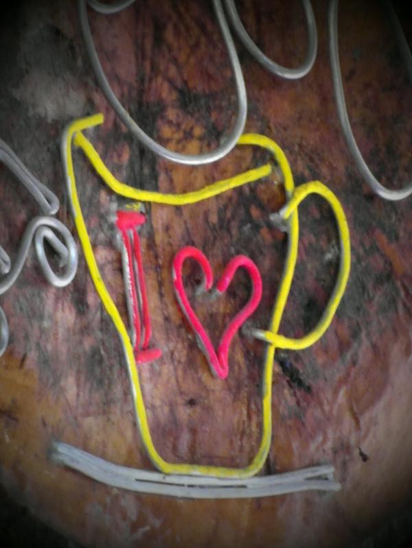 I Love Coffee Sign