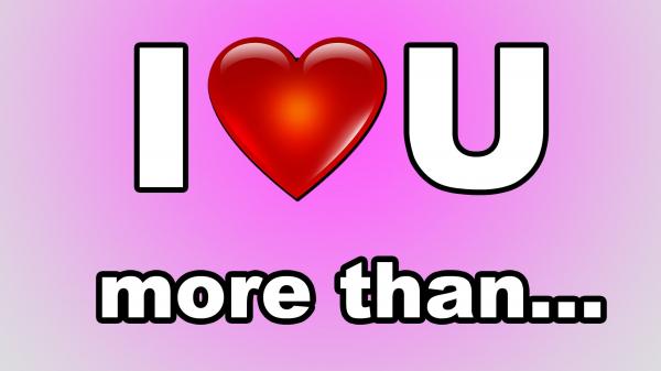 I love you