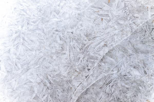 Ice abstract texture in winter