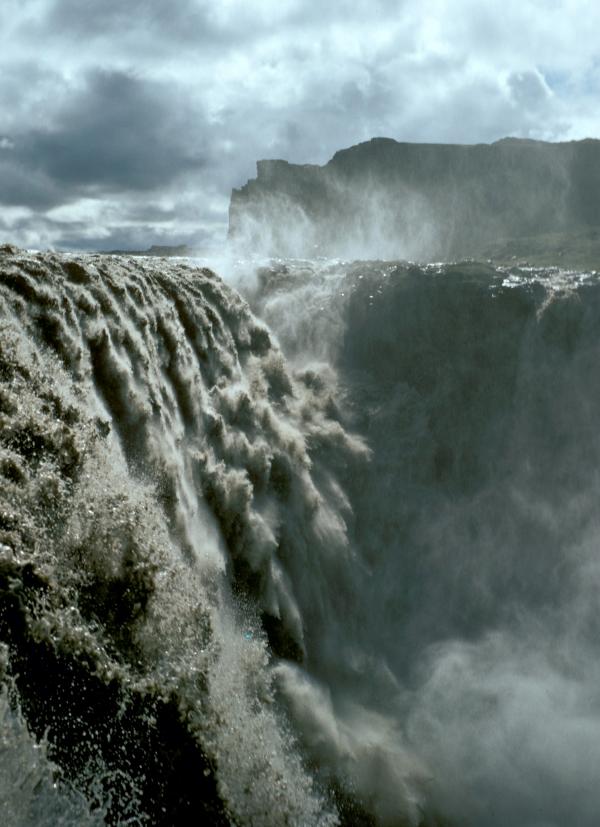 Icelandic waterfall