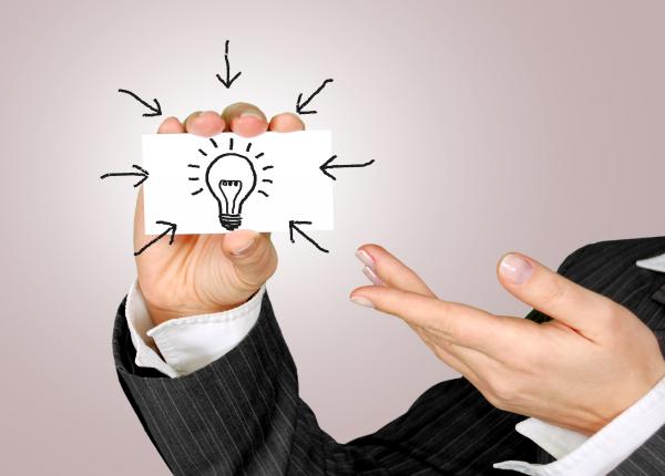 Idea on Business Card - Eureka Moment