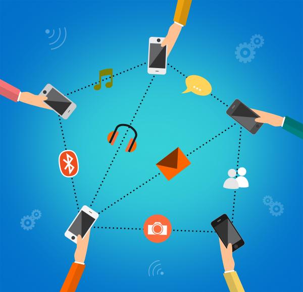 Illustration concept for mobile apps